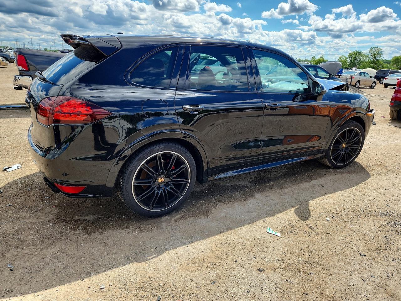2014 Porsche Cayenne Gts Black vin: WP1AD2A23ELA74263
