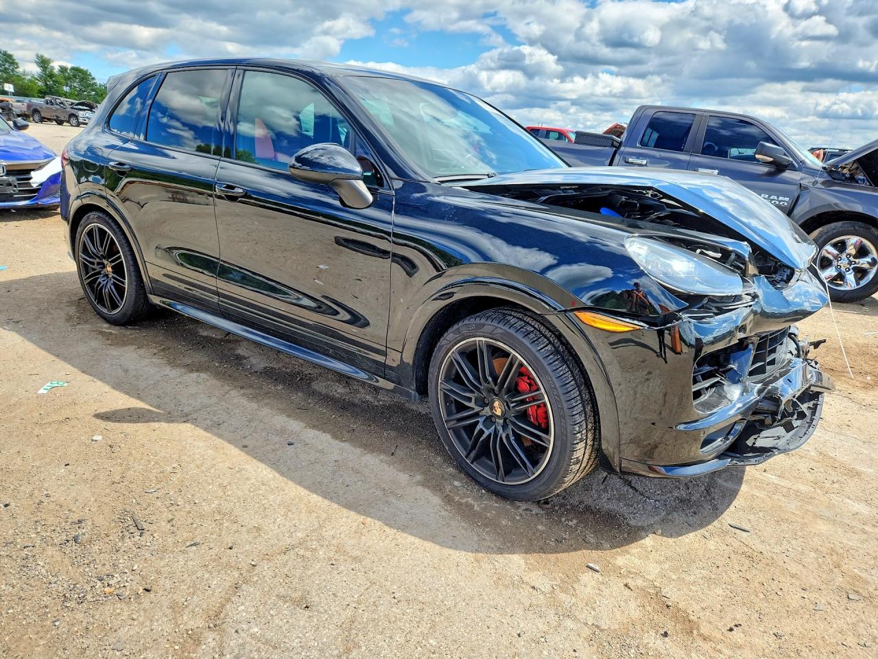 2014 Porsche Cayenne Gts Black vin: WP1AD2A23ELA74263