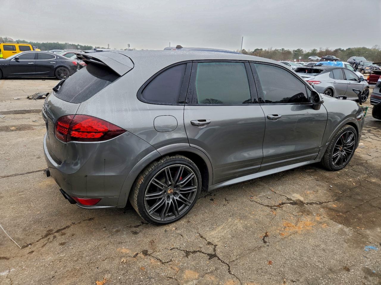 2014 Porsche Cayenne Gts Gray vin: WP1AD2A27ELA71835