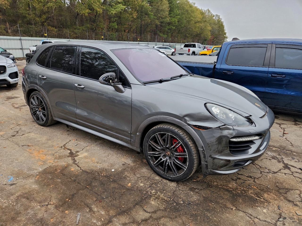 2014 Porsche Cayenne Gts Gray vin: WP1AD2A27ELA71835