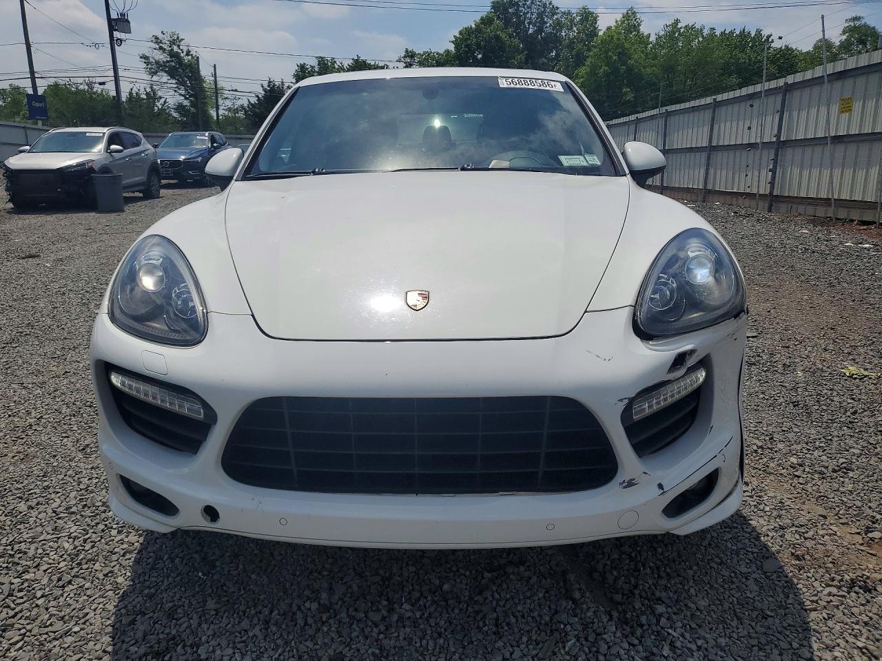 2014 Porsche Cayenne Gts White vin: WP1AD2A27ELA77070