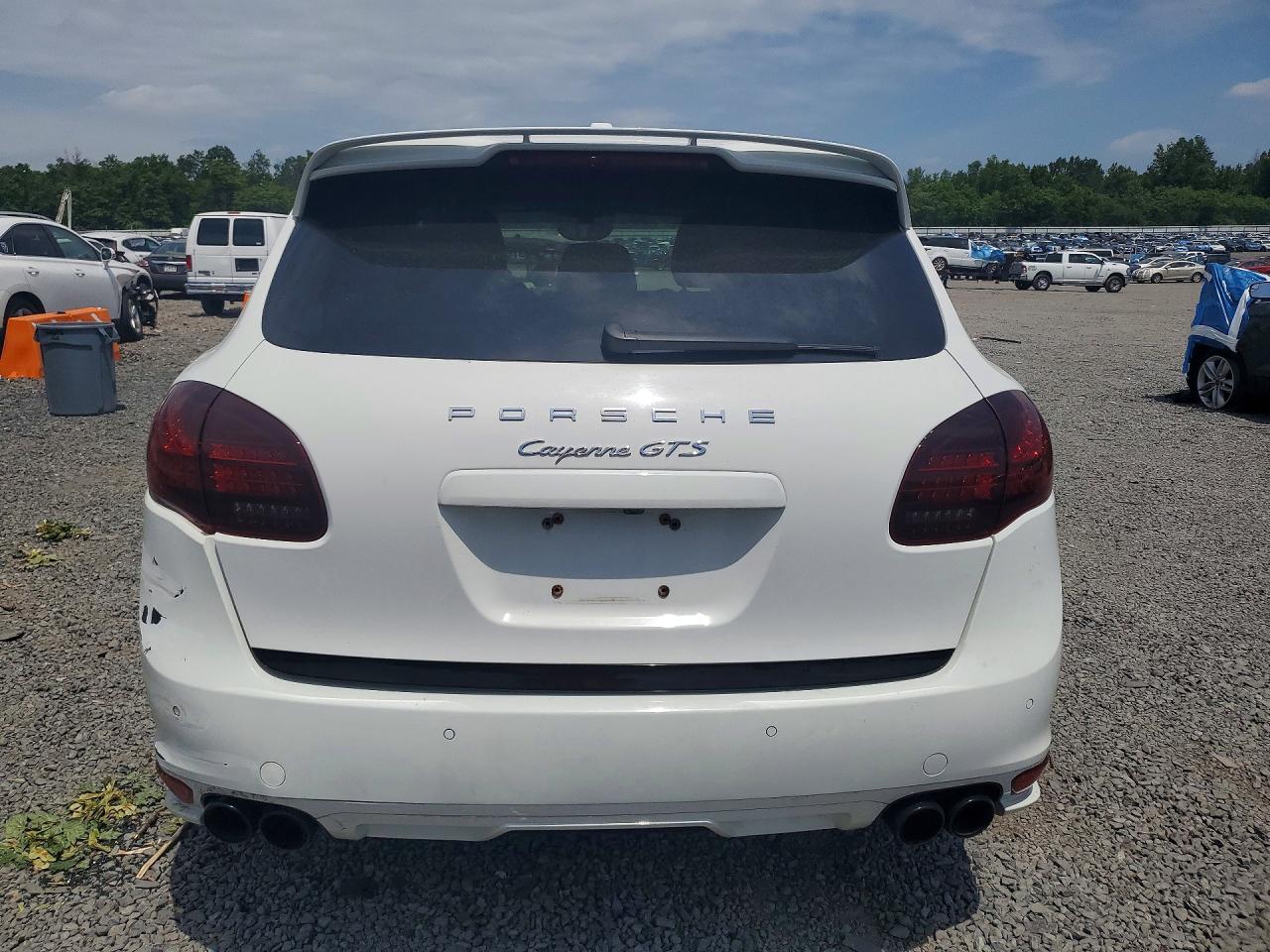 2014 Porsche Cayenne Gts White vin: WP1AD2A27ELA77070