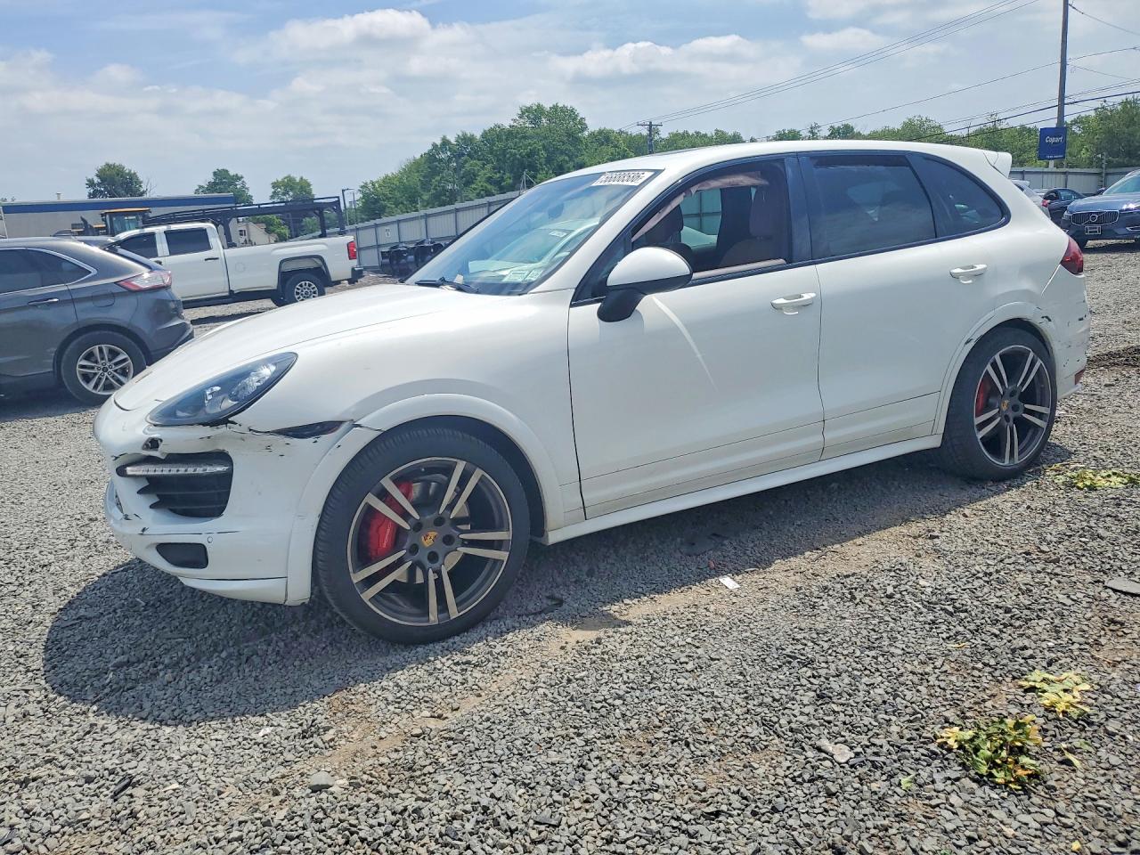 2014 Porsche Cayenne Gts White vin: WP1AD2A27ELA77070