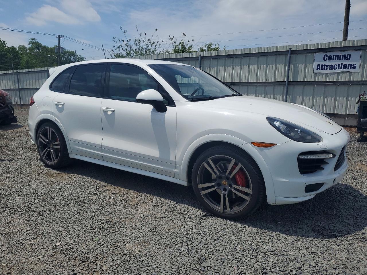 2014 Porsche Cayenne Gts White vin: WP1AD2A27ELA77070