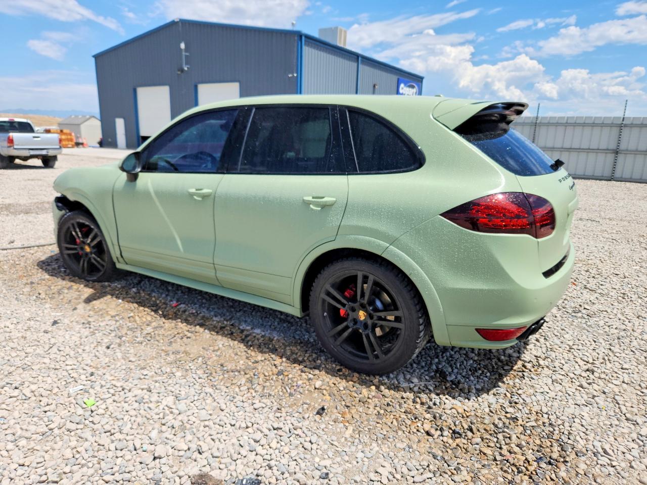 2014 Porsche Cayenne Gts Green vin: WP1AD2A27ELA78087