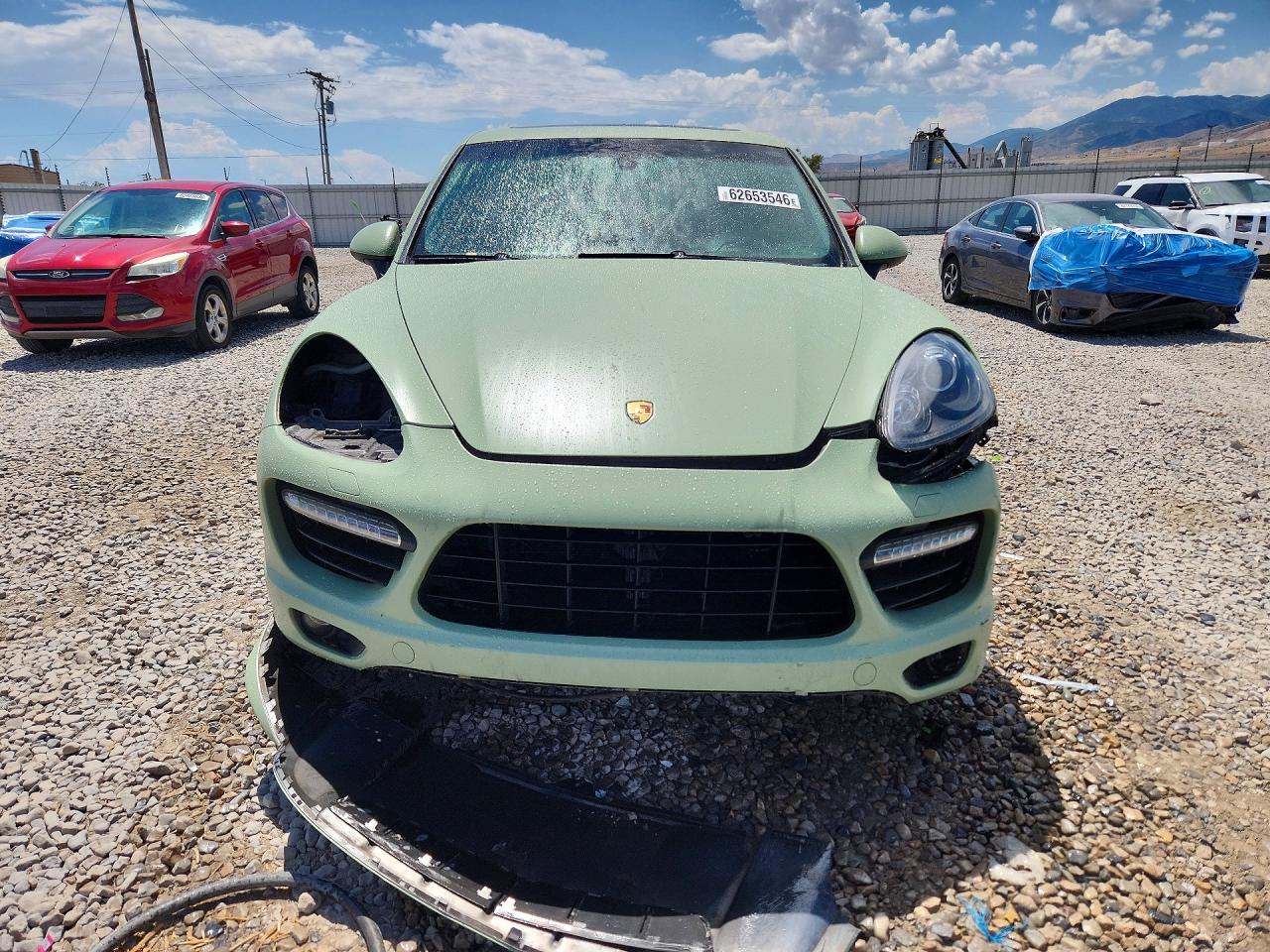 2014 Porsche Cayenne Gts Green vin: WP1AD2A27ELA78087