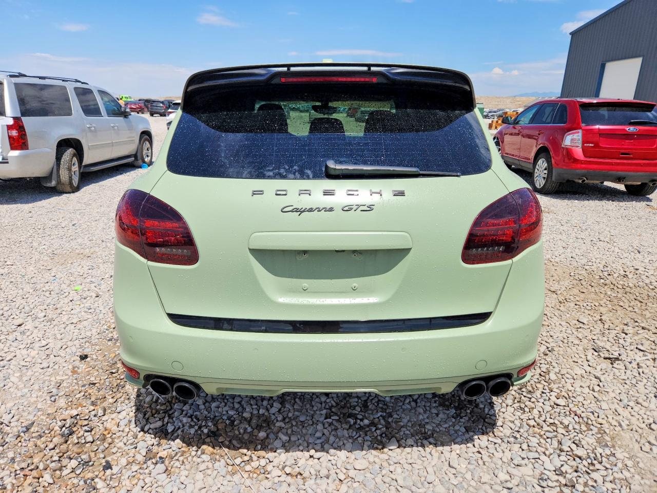 2014 Porsche Cayenne Gts Green vin: WP1AD2A27ELA78087