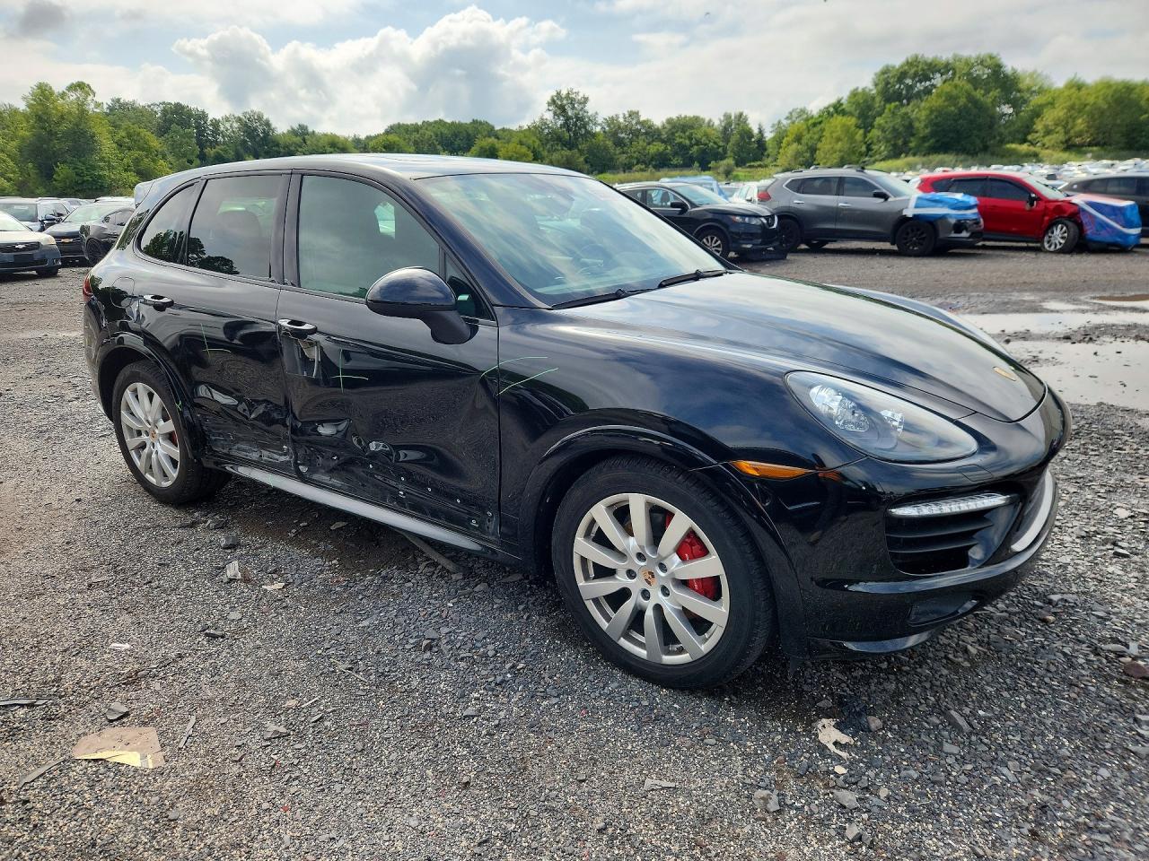 2014 Porsche Cayenne Gts Black vin: WP1AD2A29ELA70394