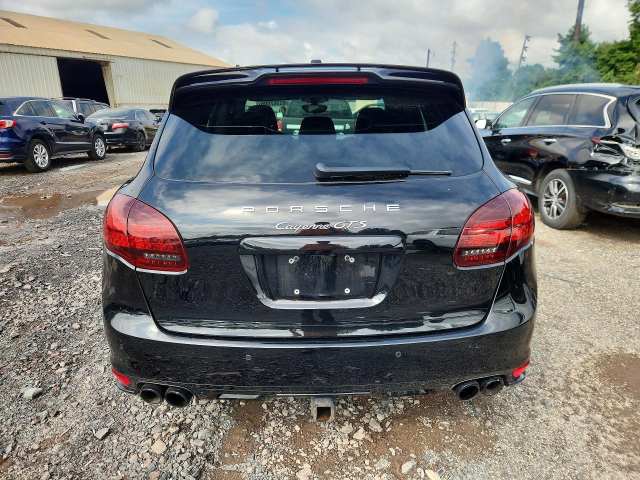 2014 Porsche Cayenne Gts Black vin: WP1AD2A29ELA70394