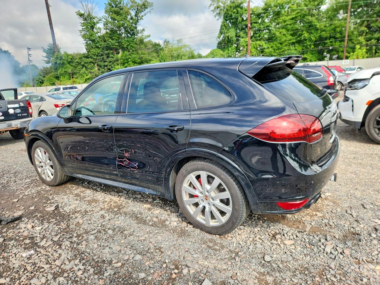 2014 Porsche Cayenne Gts Black vin: WP1AD2A29ELA70394