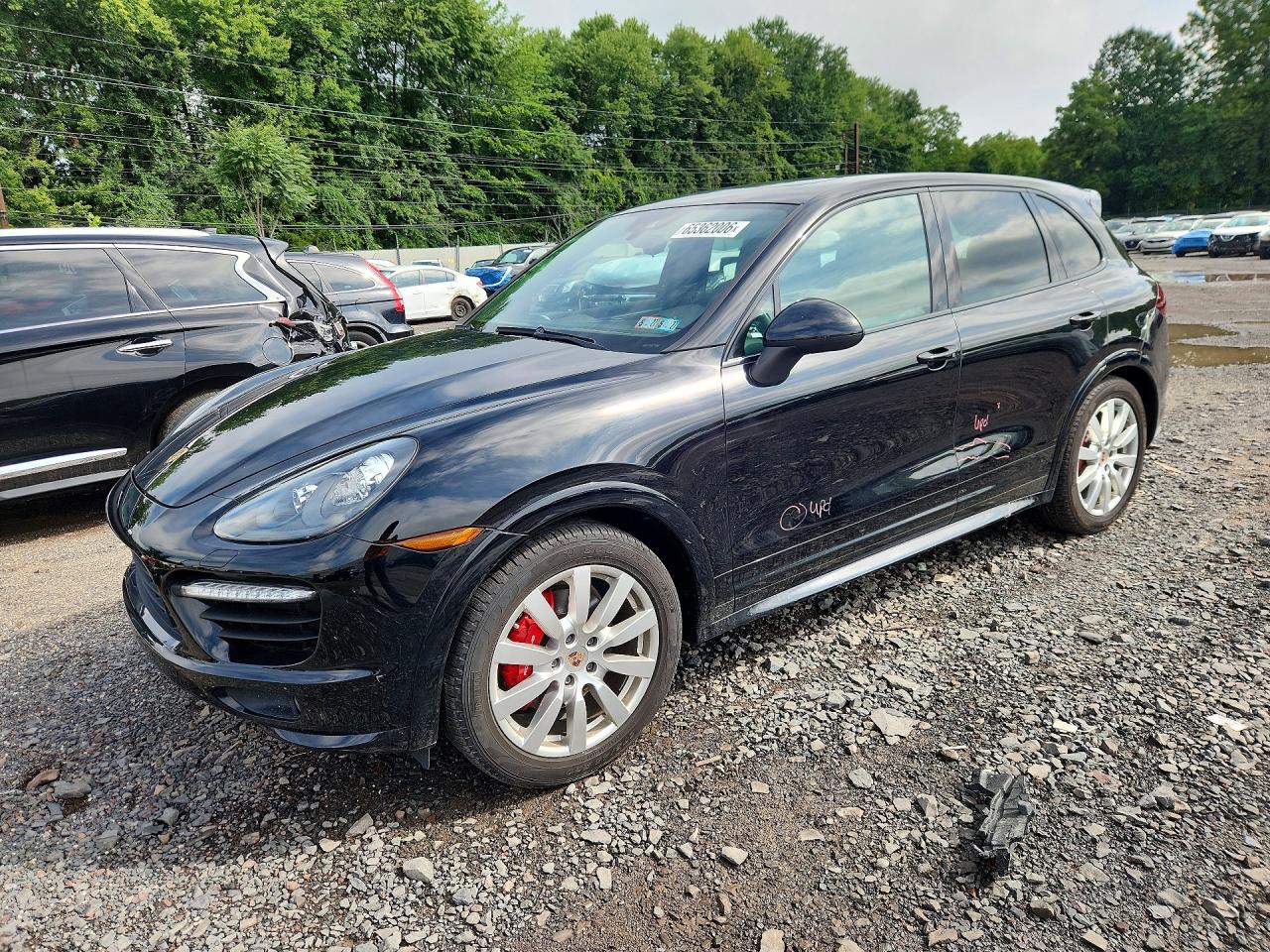 2014 Porsche Cayenne Gts Black vin: WP1AD2A29ELA70394