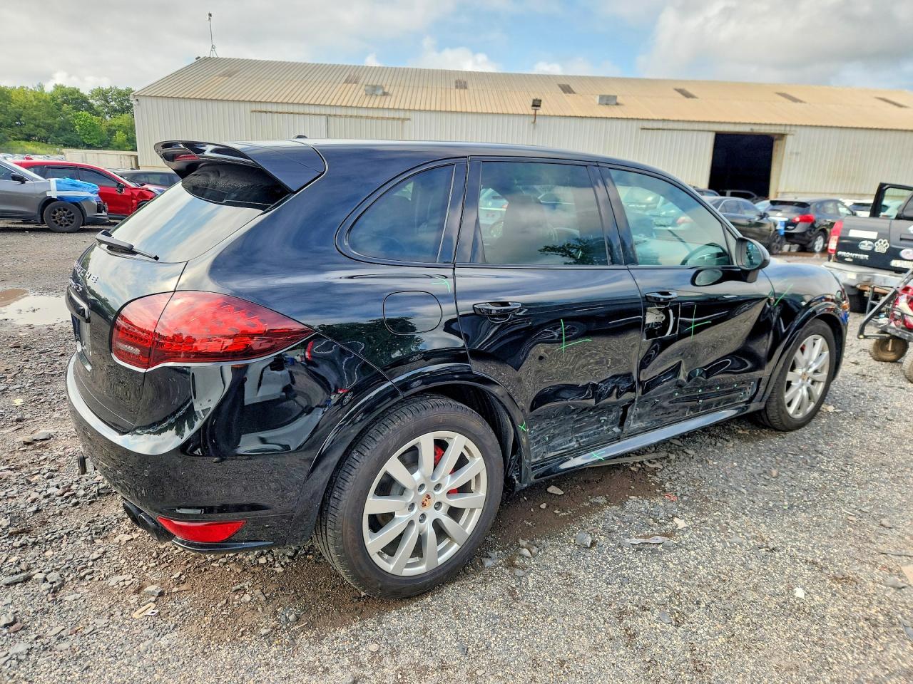 2014 Porsche Cayenne Gts Black vin: WP1AD2A29ELA70394