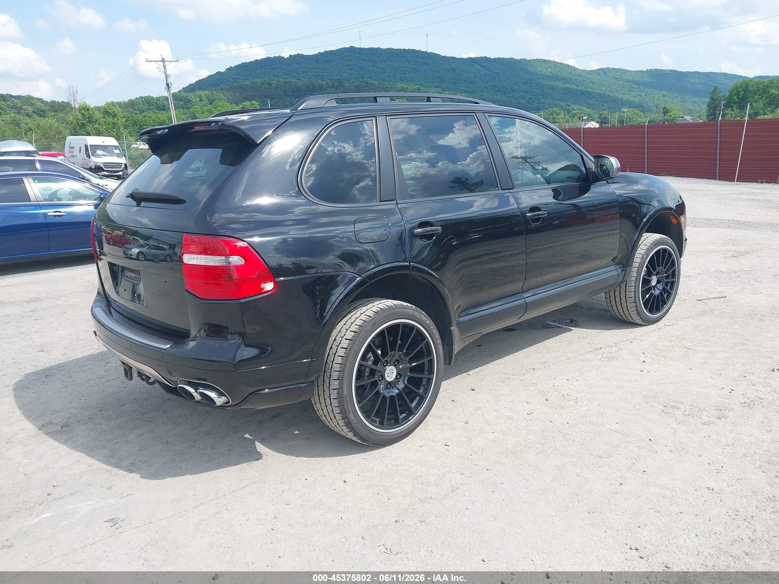 2010 Porsche Cayenne S Transsyberia Black vin: WP1AD2AP1ALA40053
