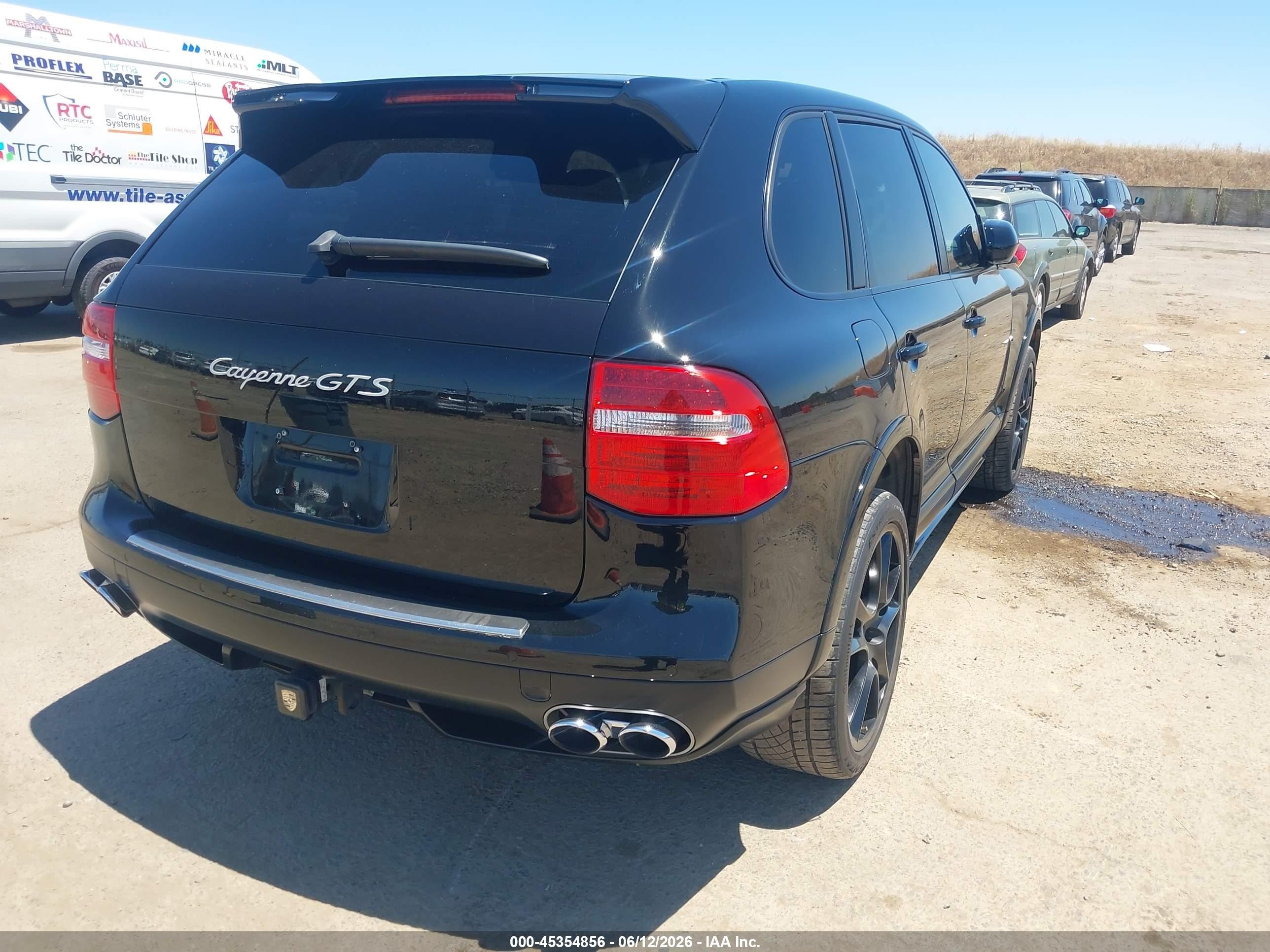 2010 Porsche Cayenne Gts Black vin: WP1AD2AP8ALA60042