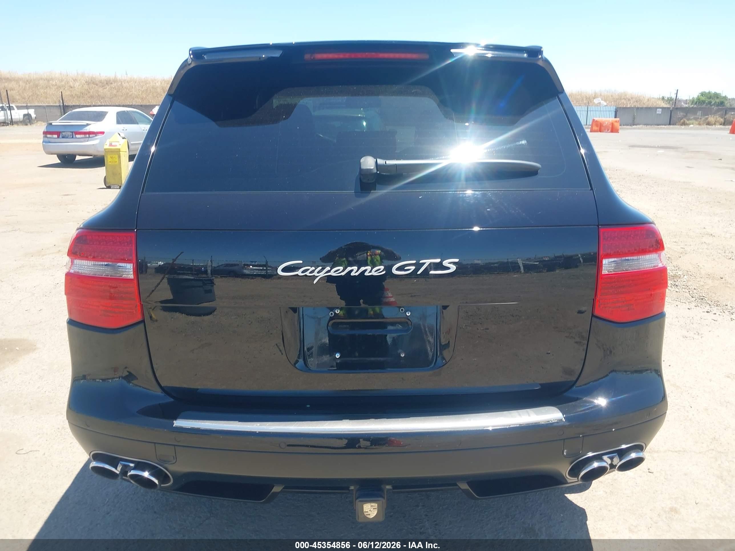 2010 Porsche Cayenne Gts Black vin: WP1AD2AP8ALA60042