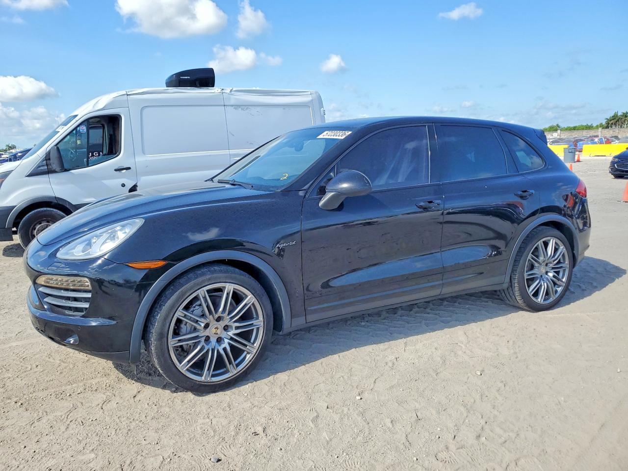 2011 Porsche Cayenne S Hybrid Black vin: WP1AE2A24BLA92800