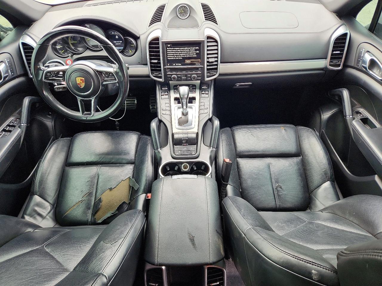 2015 Porsche Cayenne Se Hybrid White vin: WP1AE2A24FLA50214