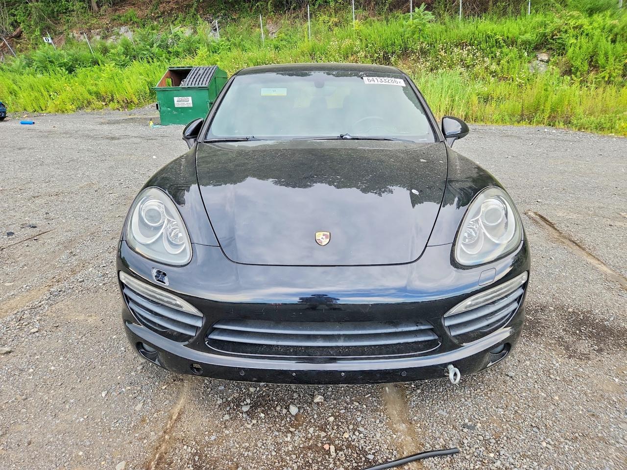2012 Porsche Cayenne S Hybrid Black vin: WP1AE2A26CLA93688