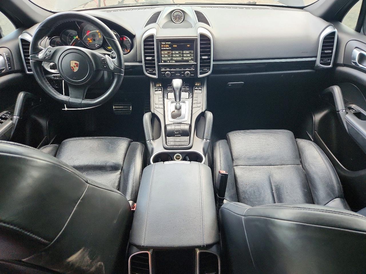 2012 Porsche Cayenne S Hybrid Black vin: WP1AE2A26CLA93688