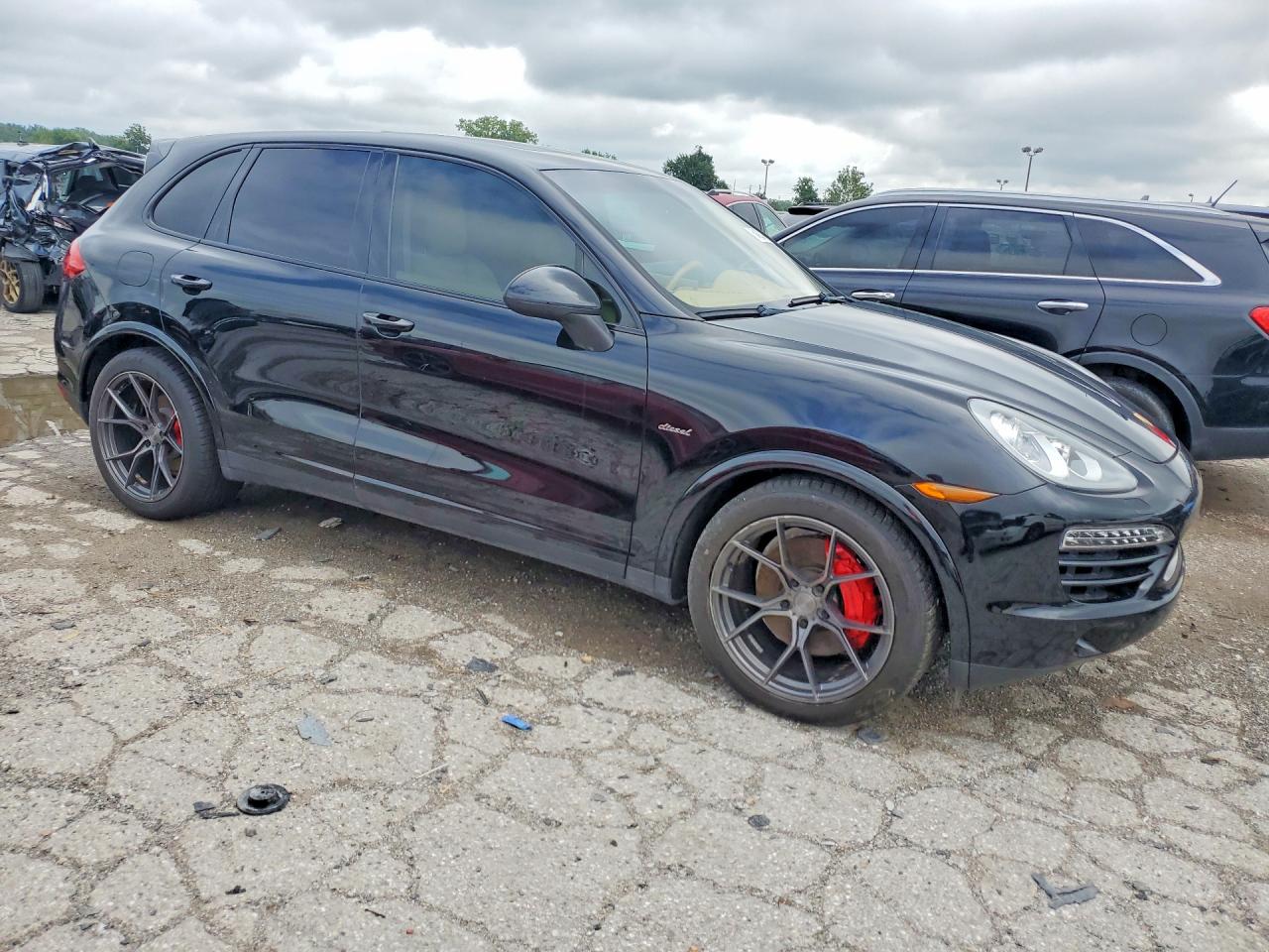 2014 Porsche Cayenne Black vin: WP1AF2A21ELA39828