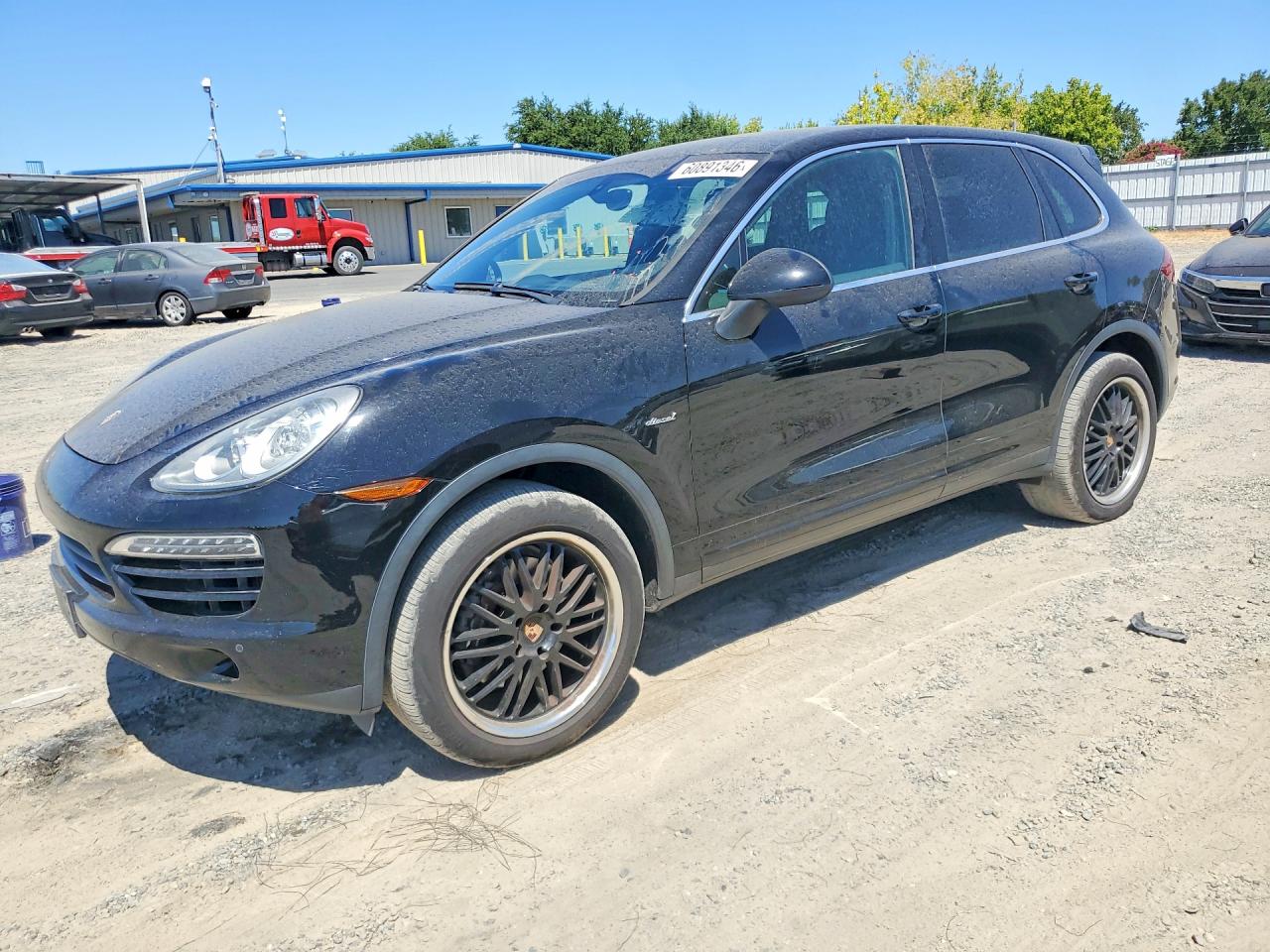 2014 Porsche Cayenne Black vin: WP1AF2A22ELA39515