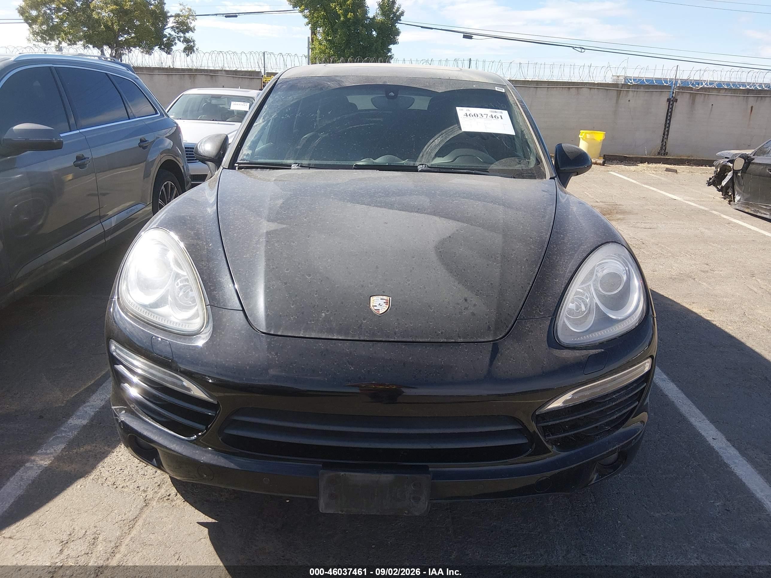 2014 Porsche Cayenne Diesel Черный vin: WP1AF2A22ELA39515
