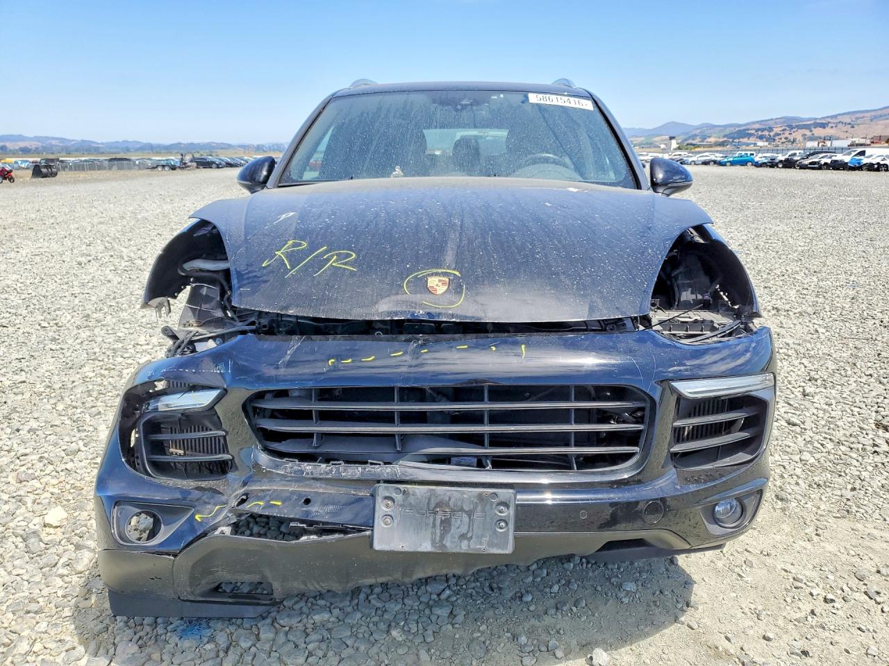2015 Porsche Cayenne Black vin: WP1AF2A25FLA39459