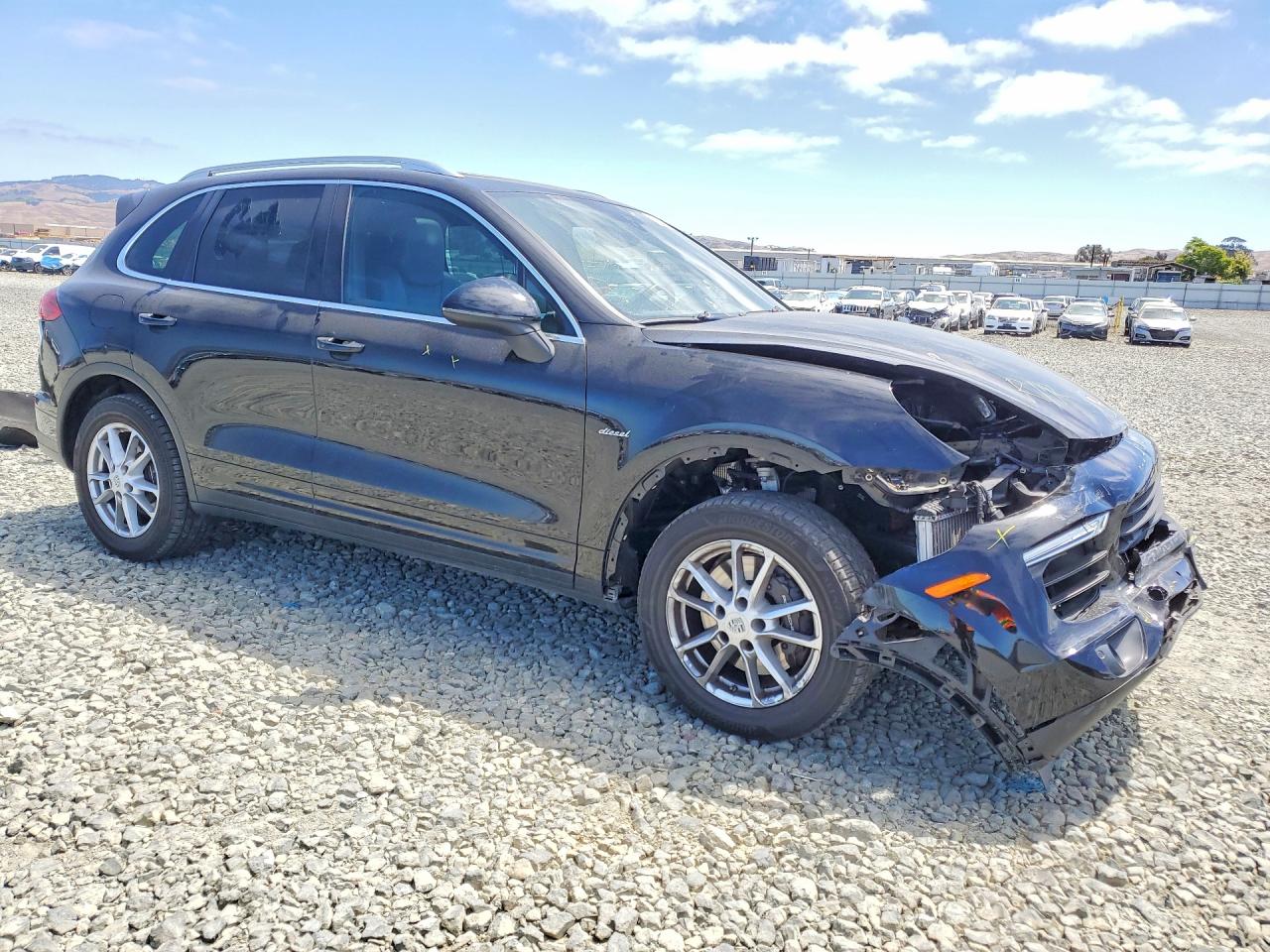 2015 Porsche Cayenne Black vin: WP1AF2A25FLA39459