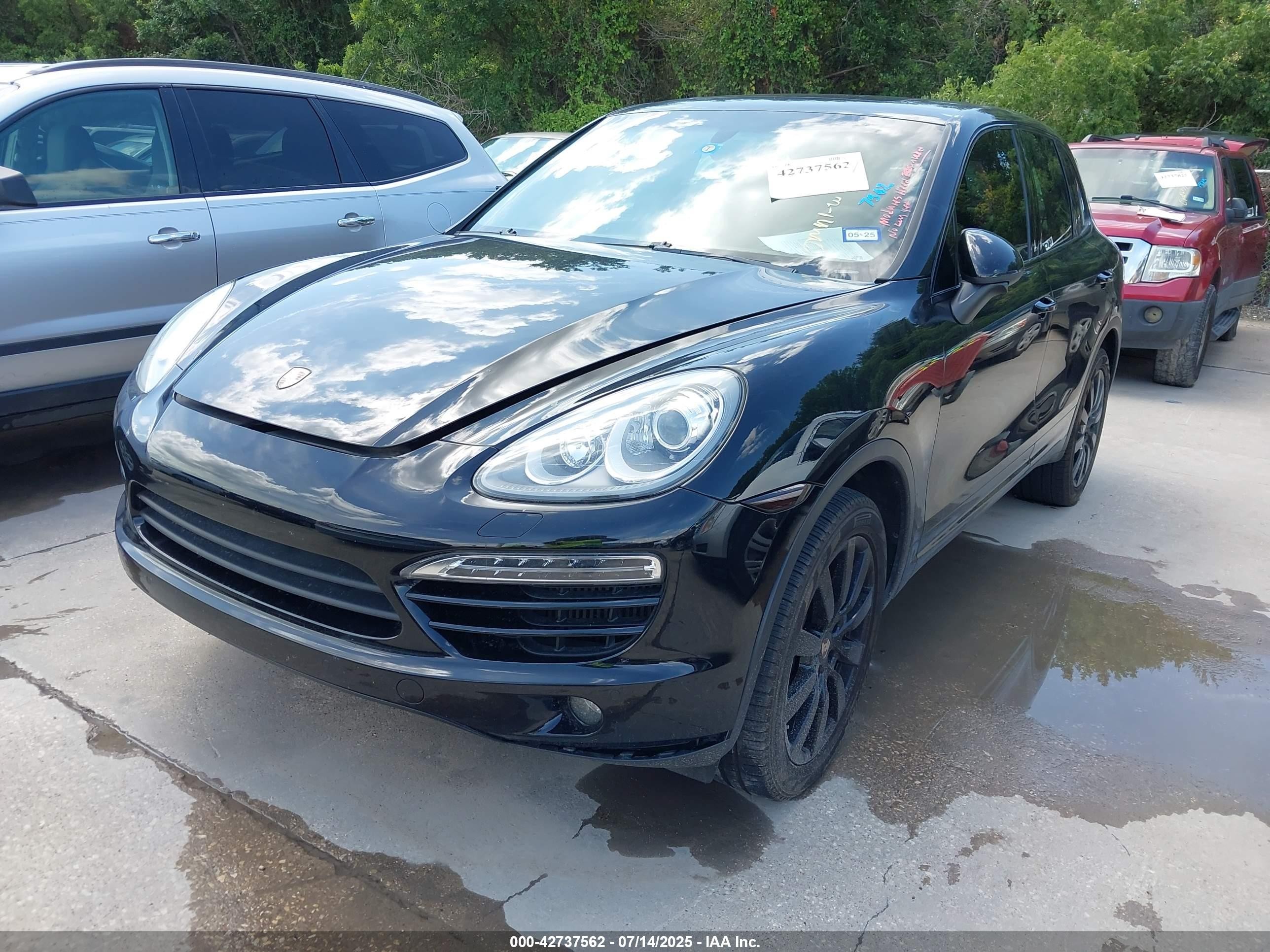 2013 Porsche Cayenne Diesel Black vin: WP1AF2A26DLA37233