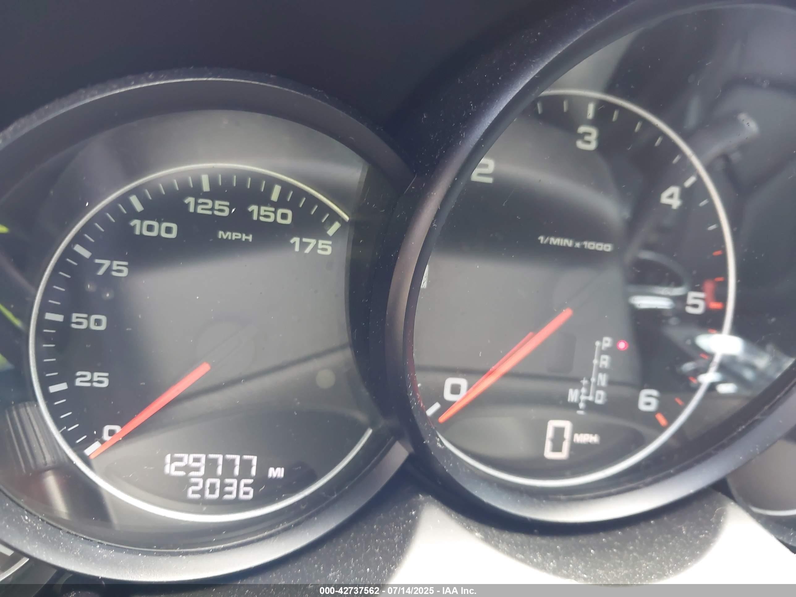 2013 Porsche Cayenne Diesel Black vin: WP1AF2A26DLA37233