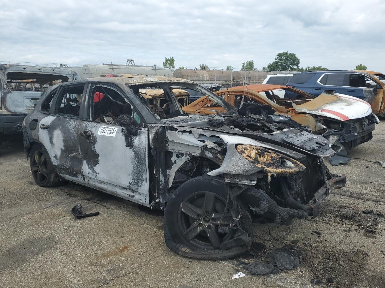 2014 Porsche Cayenne Burn vin: WP1AF2A26ELA41431