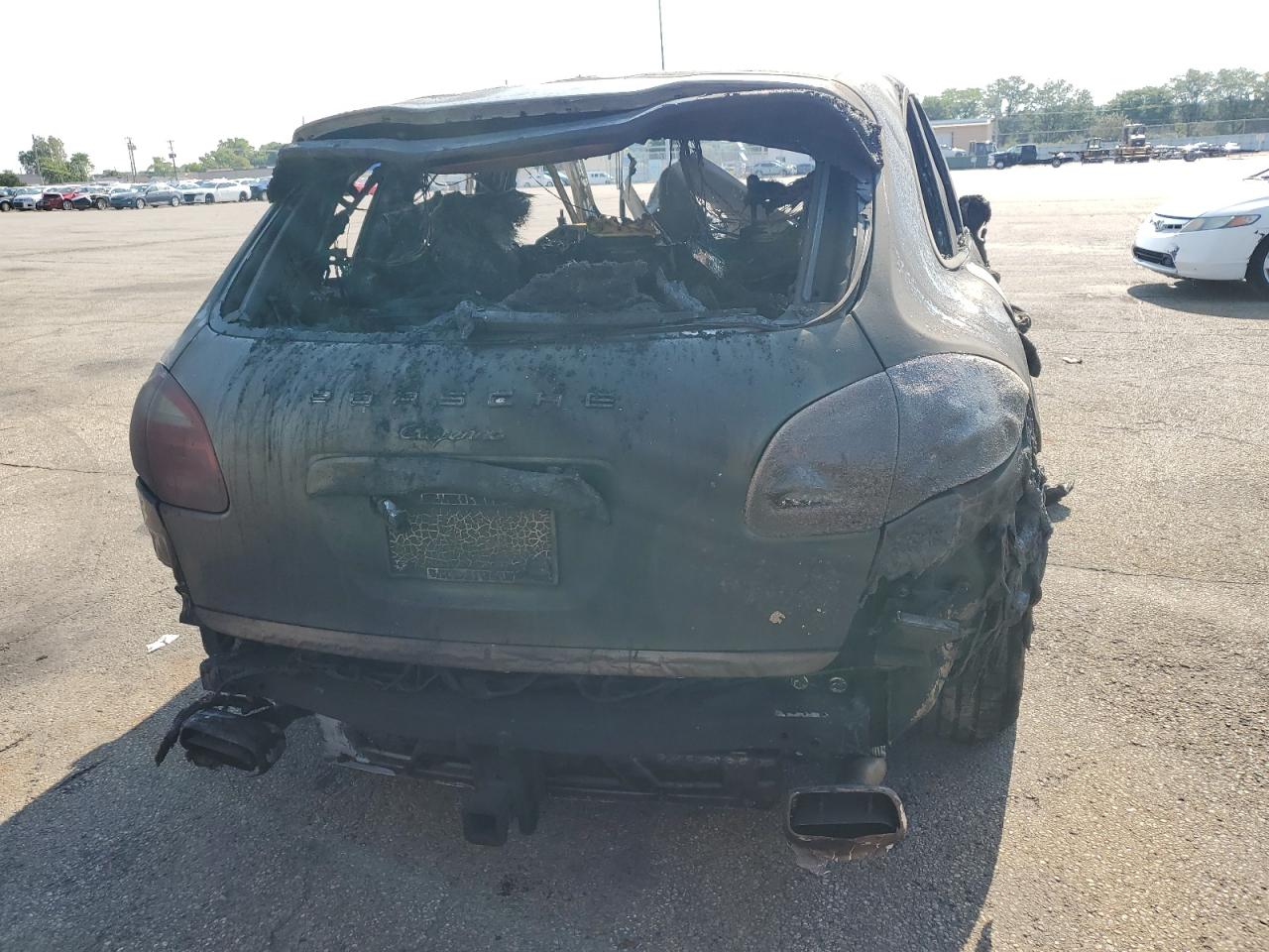 2014 Porsche Cayenne Burn vin: WP1AF2A26ELA41431