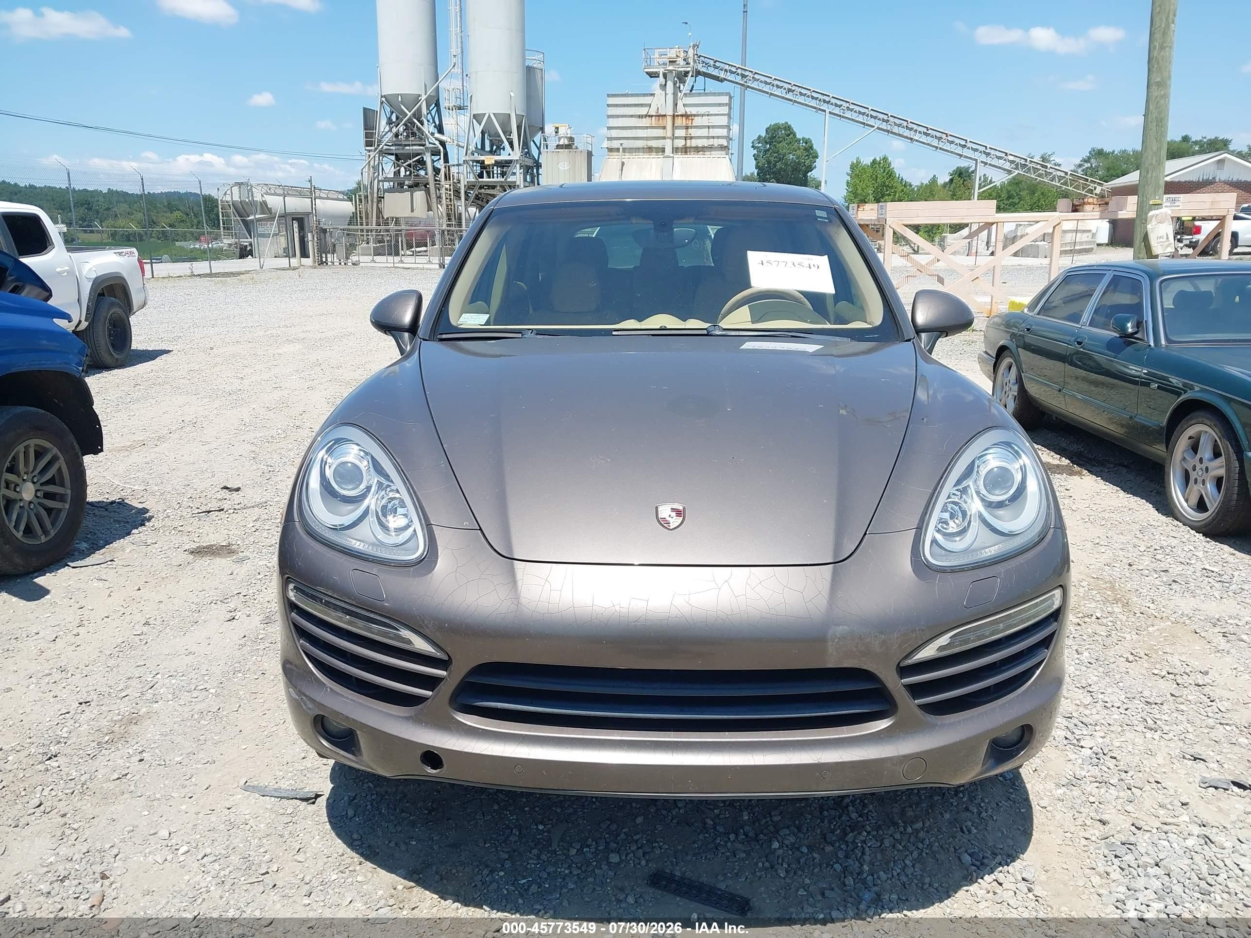 2014 Porsche Cayenne Diesel/diesel Platinum Edition Gray vin: WP1AF2A27ELA32088