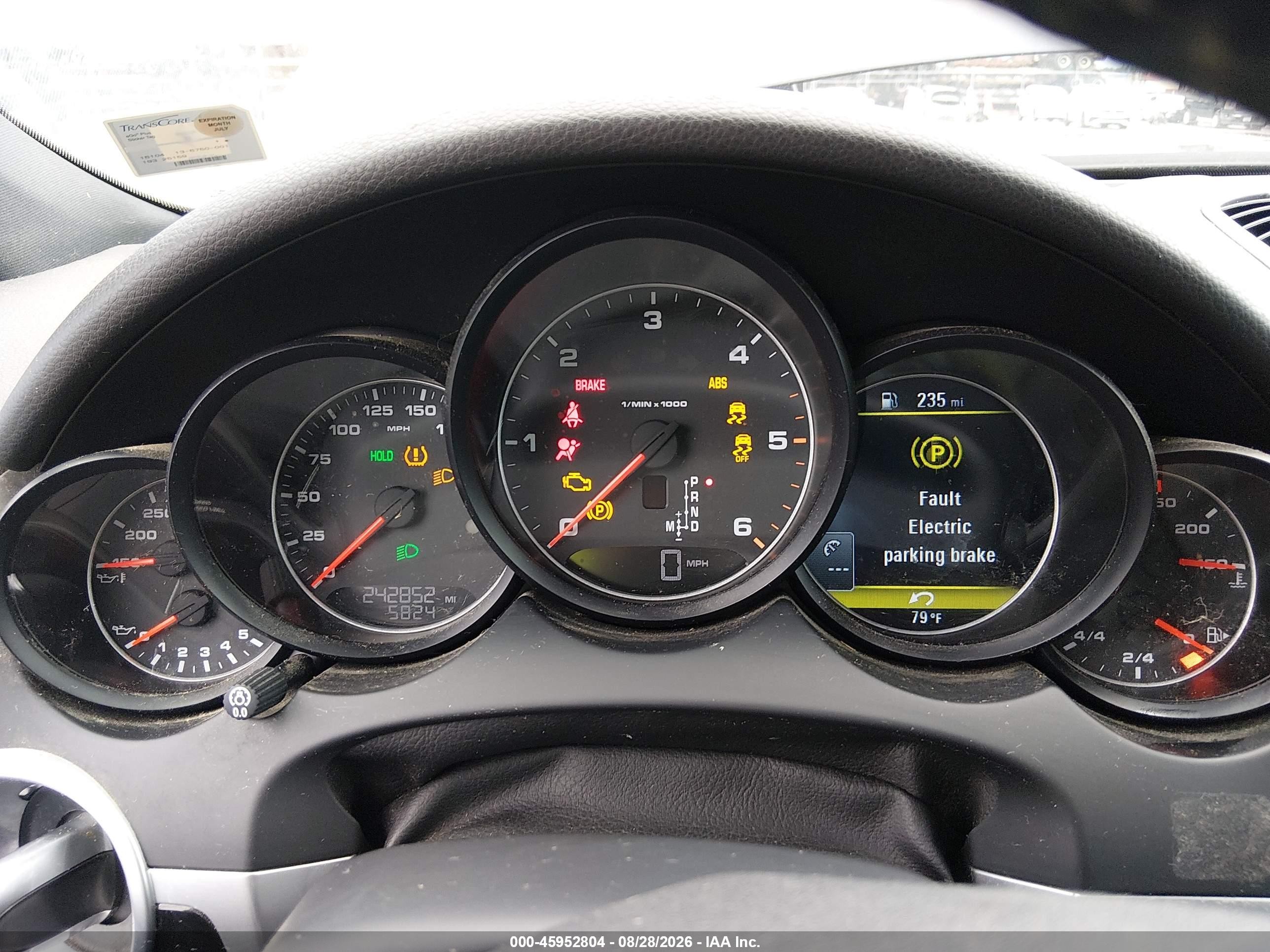 2014 Porsche Cayenne Diesel Black vin: WP1AF2A28ELA32410