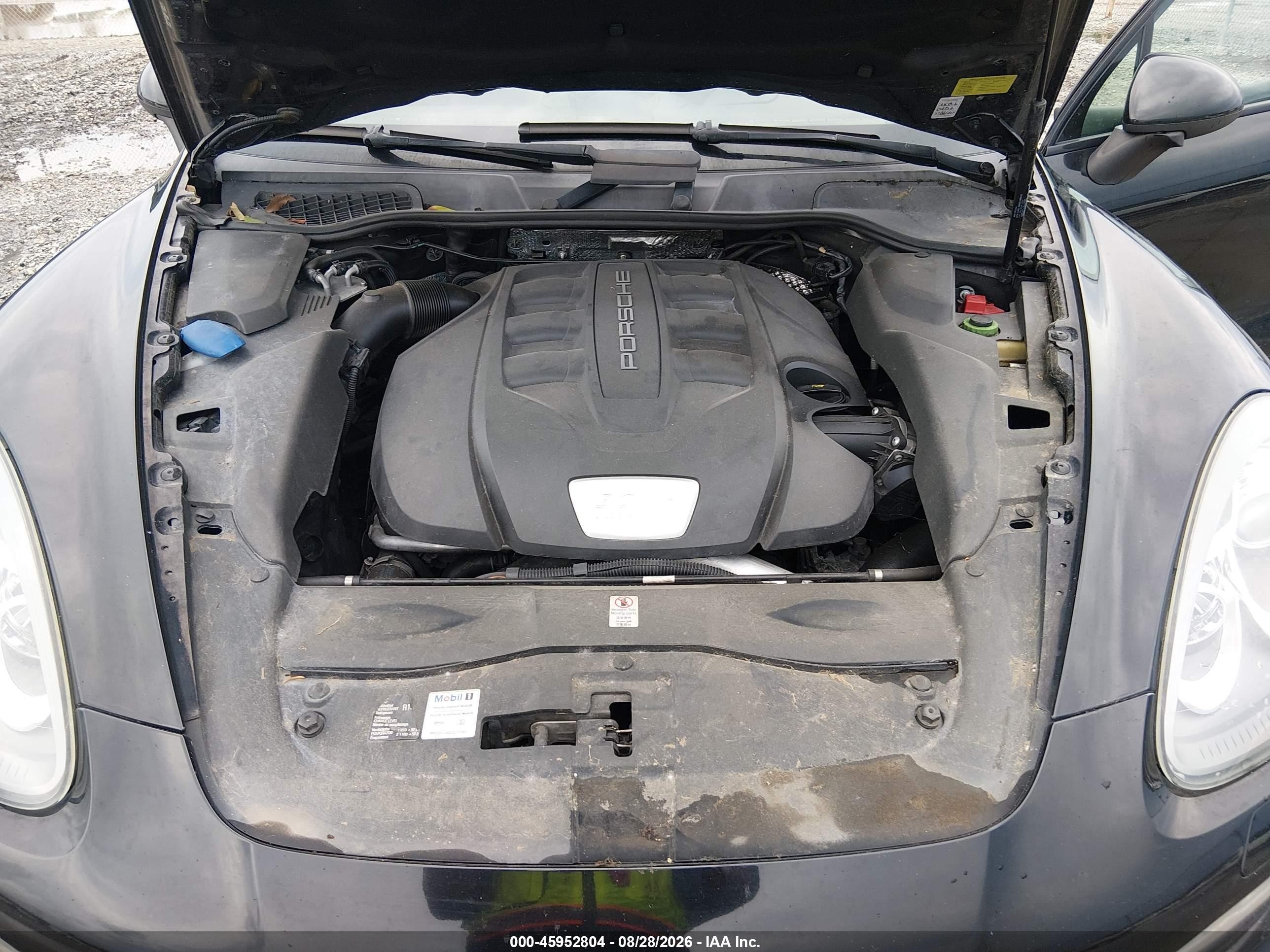 2014 Porsche Cayenne Diesel Black vin: WP1AF2A28ELA32410