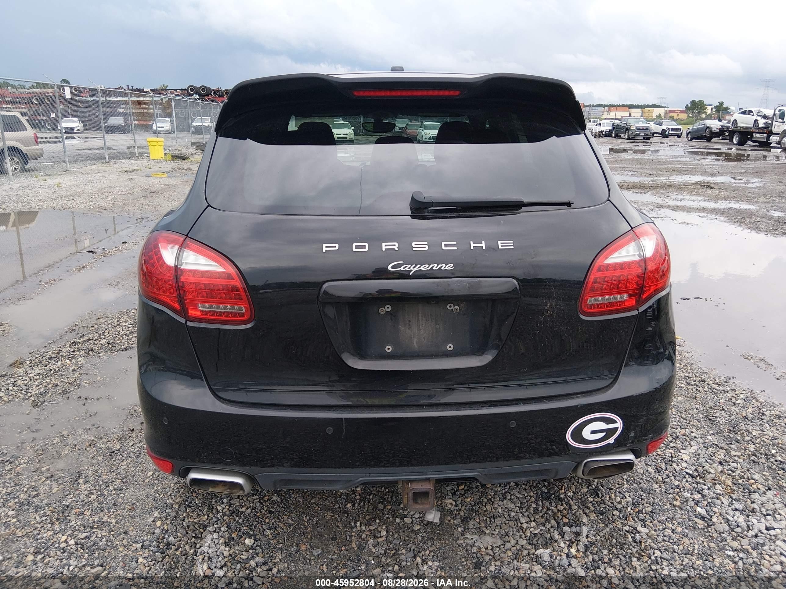 2014 Porsche Cayenne Diesel Black vin: WP1AF2A28ELA32410