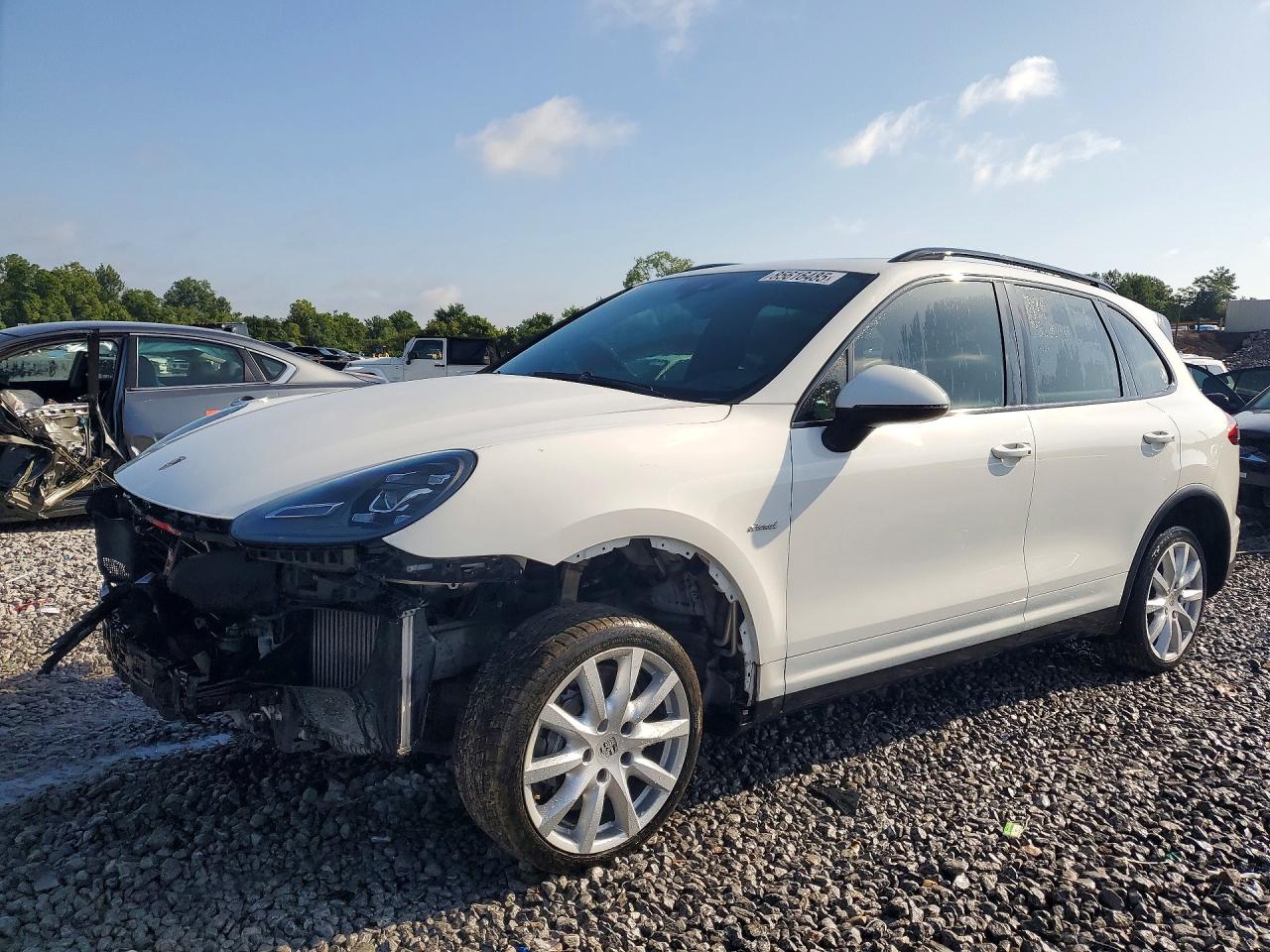 2015 Porsche Cayenne White vin: WP1AF2A28FLA37480