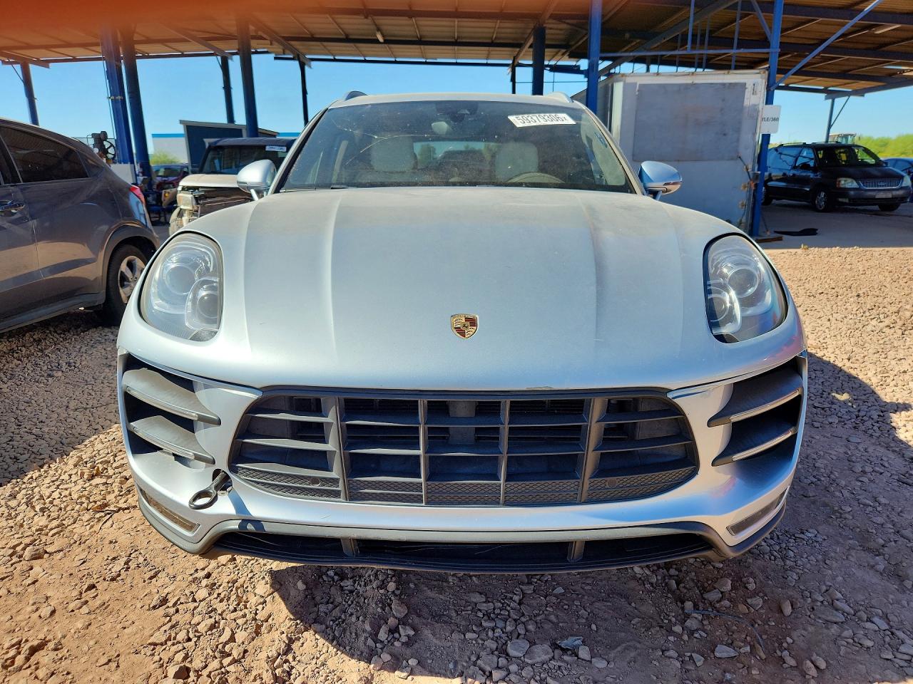 2015 Porsche Macan Turbo Серебряный vin: WP1AF2A53FLB98958