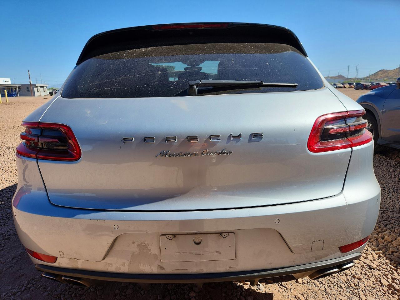 2015 Porsche Macan Turbo Серебряный vin: WP1AF2A53FLB98958