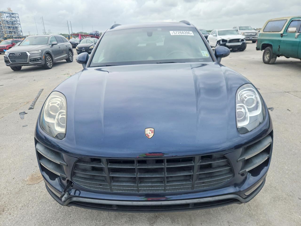 2015 Porsche Macan Turbo Blue vin: WP1AF2A54FLB94059
