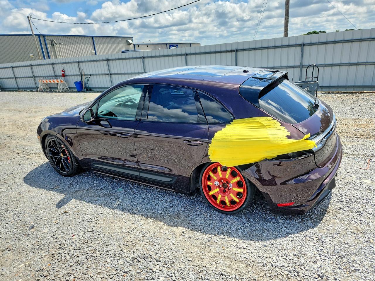 2023 Porsche Macan Gts Purple vin: WP1AF2A57PLB55404