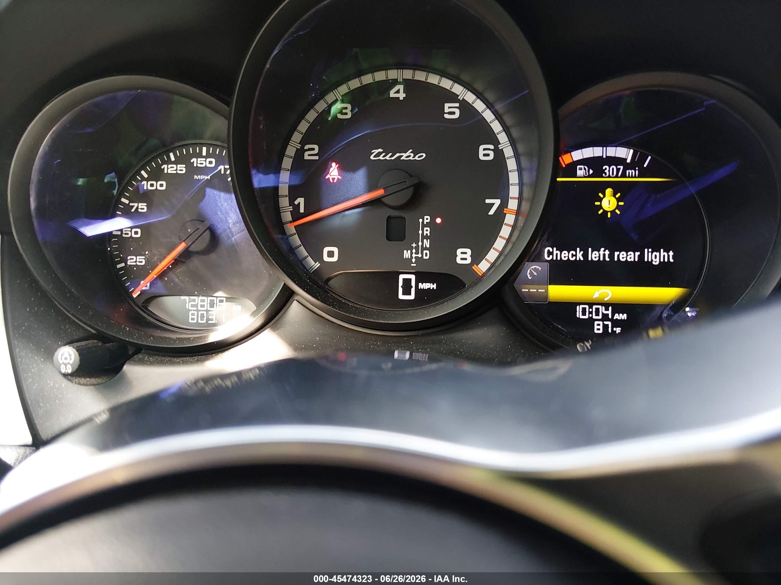 2015 Porsche Macan Turbo Black vin: WP1AF2A5XFLB90193