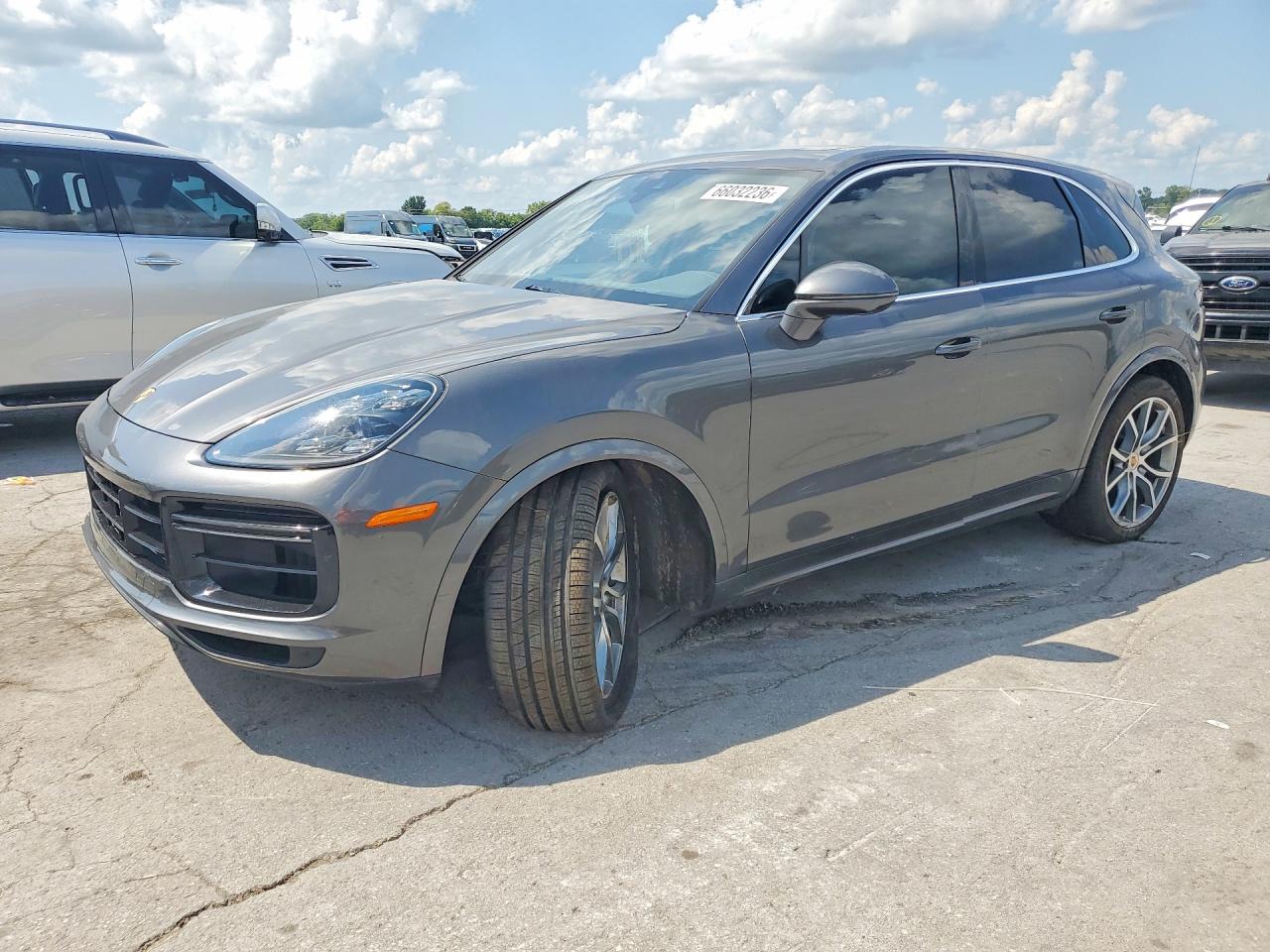 2019 Porsche Cayenne Turbo Gray vin: WP1AF2AY4KDA81551