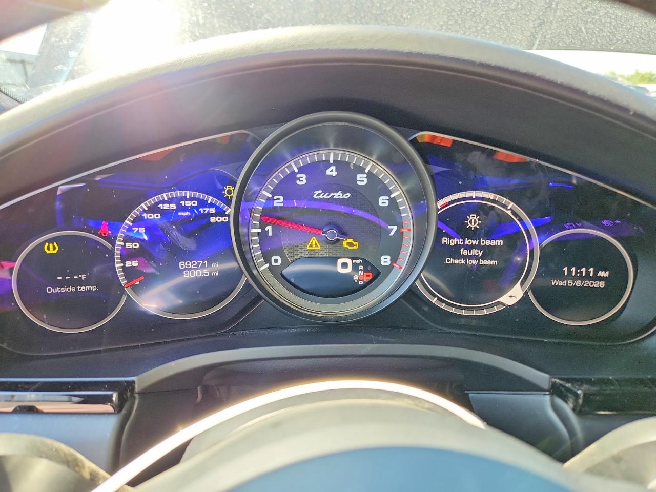 2019 Porsche Cayenne Turbo Black vin: WP1AF2AY5KDA81543