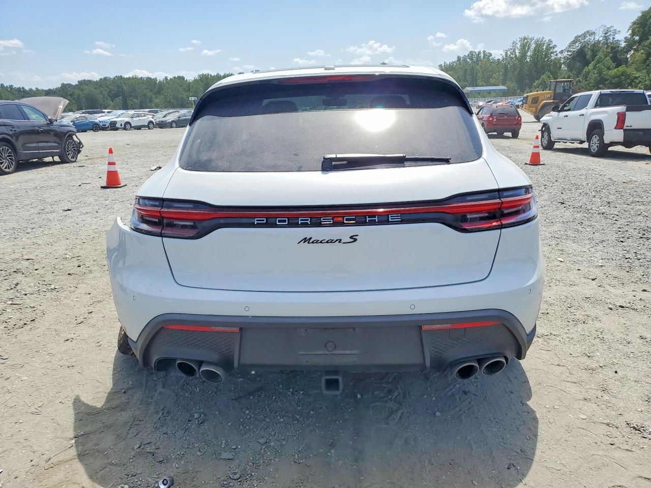 2025 Porsche Macan S Белый vin: WP1AG2A52SLB40041