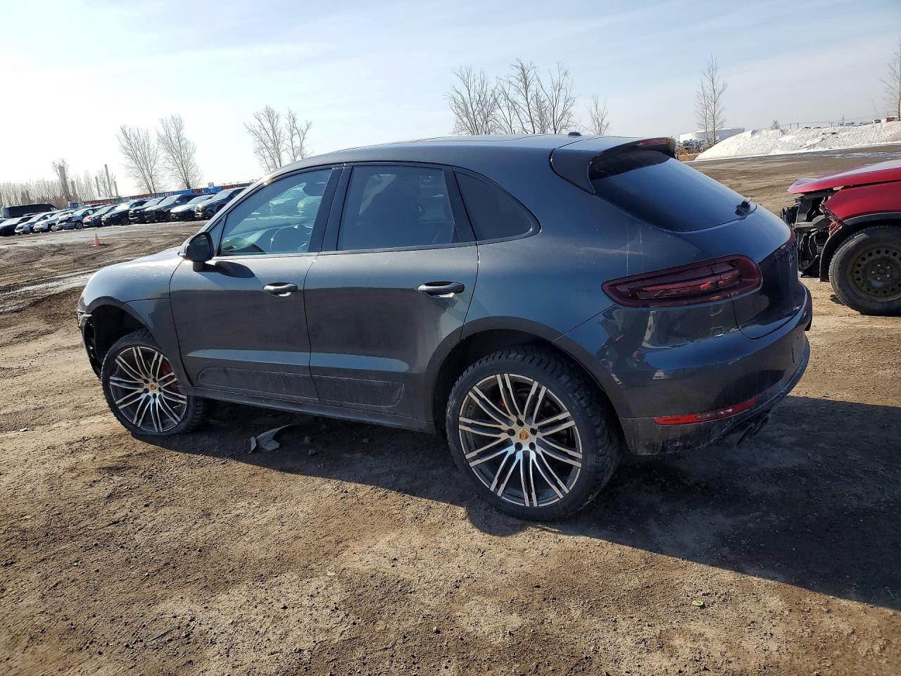 2017 Porsche Macan Gts Серый vin: WP1AG2A55HLB54704