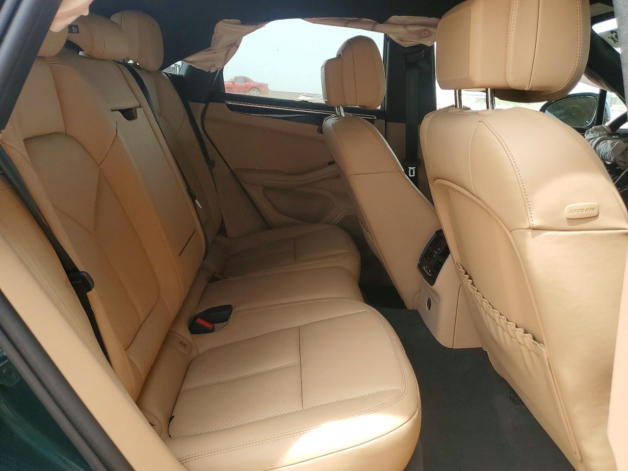 2023 Porsche Macan S Green vin: WP1AG2A59PLB40237