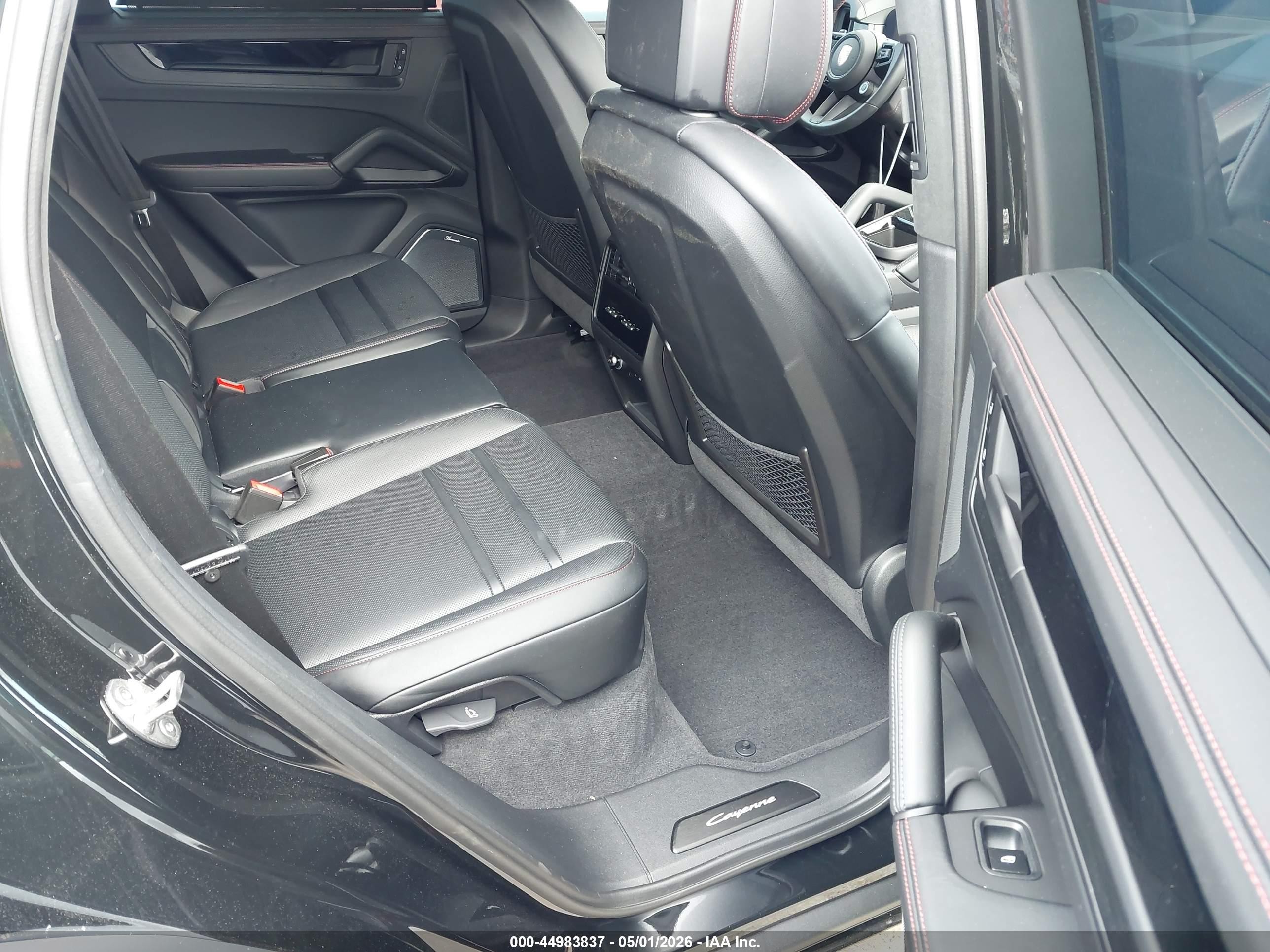 2025 Porsche Cayenne Gts Black vin: WP1AG2AY6SDA25138