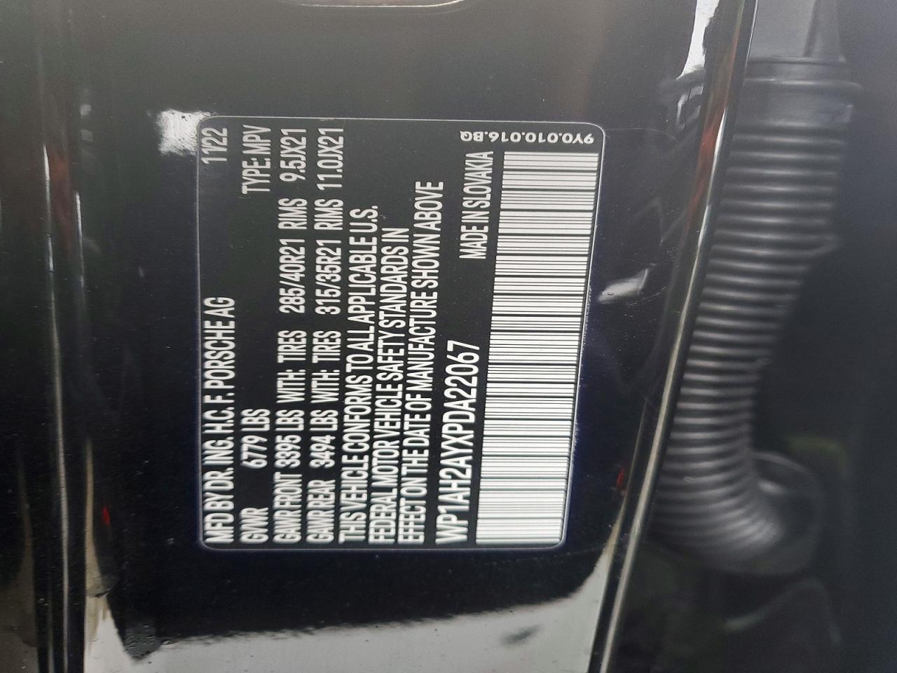 2023 Porsche Cayenne Turbo S E-hybrid Black vin: WP1AH2AYXPDA22067