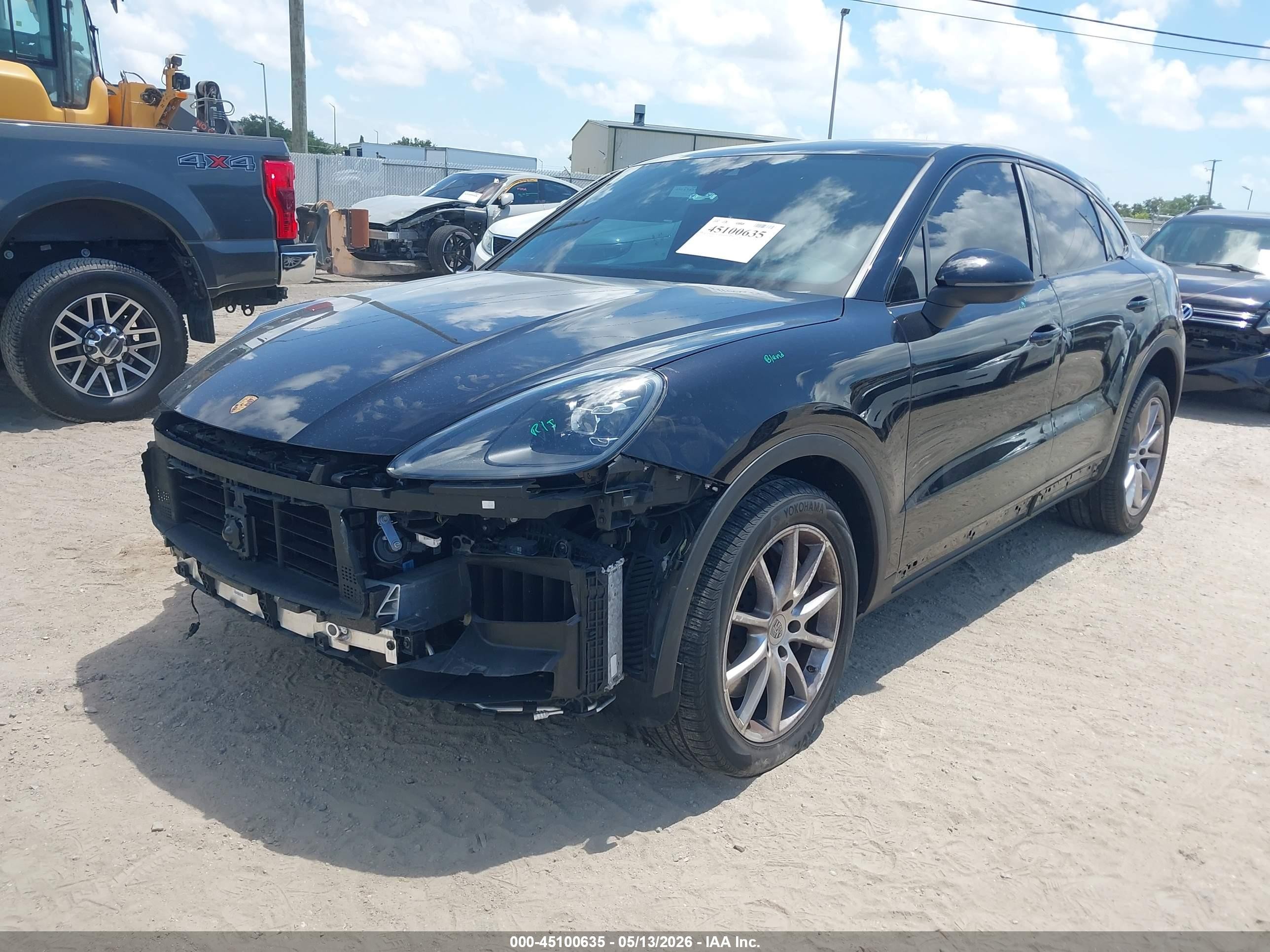 2021 Porsche Cayenne Coupe   Black vin: WP1BA2AY3MDA42178